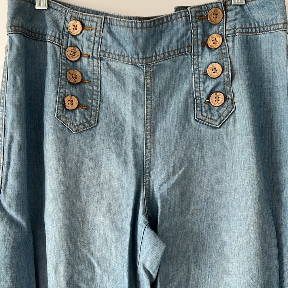 anthropologie elevense sailor jeans EUC